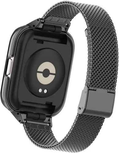 Vista 2 de Compatible con Xiaomi Redmi Watch 3 Active Bandas, correa de repuesto de metal de acero inoxidable para reloj inteligente Redmi Watch 3 Active Smart