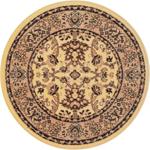 Vista 86 de Unique Loom Sialk Hill Collection - Alfombra de área - Washington (2 pies 2 pulgadas x 3 pies 1 pulgada, rectangular, marrón/negro)