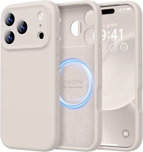 Vista 280 de LOVE 3000 Diseñada para Funda iPhone Air, Silicona Premium [Compatible con Magsafe][Forro de Microfibra Suave Anti-Rayones] Funda Protectora