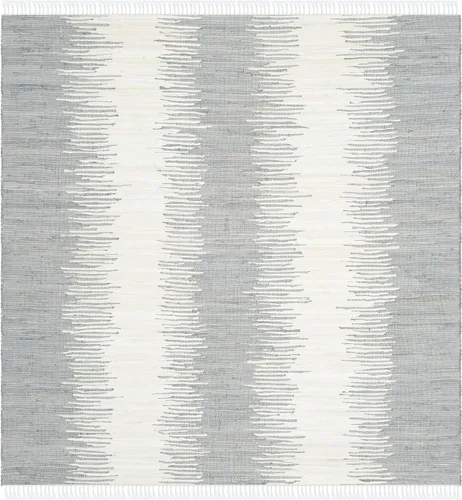 Vista 29 de Alfombra de algodón tejido a mano, color azul. Colección Montauk MTK751A, de Safavieh, Algodón, Azul
