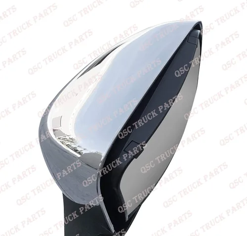 Vista 8 de QSC Truck Parts Espejo de capó cromado izquierdo y lado derecho par para camiones International LT LT625