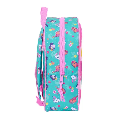 Vista 3 de Mochila Escolar My Little Pony Magic Rosa Turquesa 22 x 27 x 10 cm