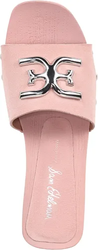 Vista 8 de Sam Edelman Sandalias Francina de cuña para mujer, Rosa pálido