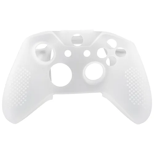 Vista 6 de eXtremeRate Soft Anti-Slip Silicone Case Cover Thumb Stick Grip Caps Protector Skins for Xbox One X S Controller - Semi-Transparent Clear