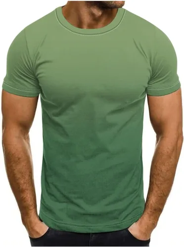 Vista 9 de Camisetas gráficas de gran tamaño para hombre, camisetas atléticas de manga corta con cuello redondo, divertidas camisetas atléticas
