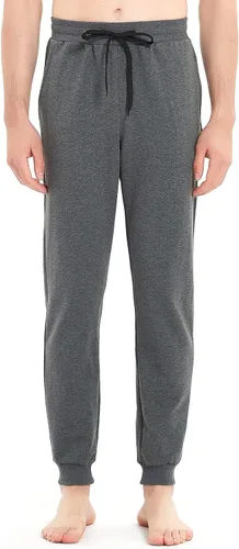 Vista 29 de Idtswch 30/32/34/36/38/40. Pantalones deportivos altos para hombre, extra largos, con bolsillos con cremallera