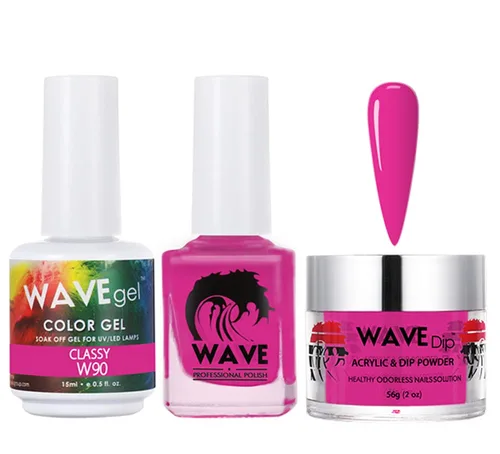Vista 72 de WAVEGEL - Juego de gel de remojo, laca de uñas y polvo acrílico a juego - Colección Simplicity - #P109 Blizzard