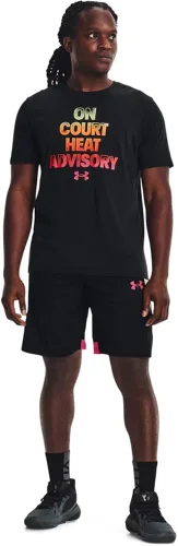 Vista 7 de Under Armour Baseline - Pantalones cortos de baloncesto de 10 pulgadas para hombre