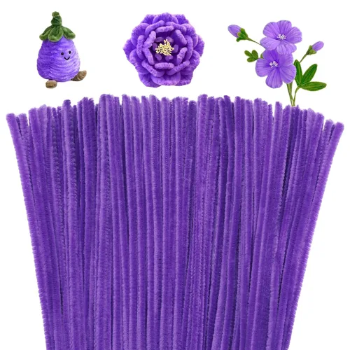 Vista 13 de Giwrmu 200 piezas 20 colores Limpiapipas para Manualidades, Limpiapipas Tallo de Chenilla, Palitos Difusos Suministros para Manualidades