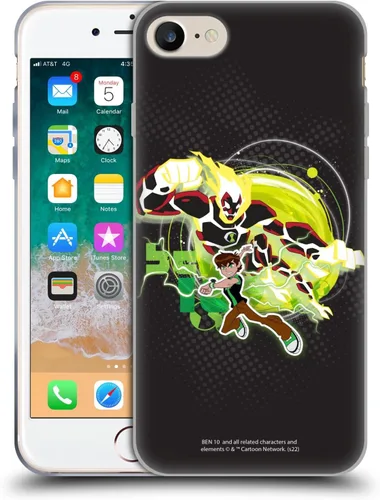 Vista 63 de Head Case Designs Officially Licensed Ben 10: Omniverse Character Art Graphics Gel Case [Military Grade Protection] Compatible with Apple iPhone 7