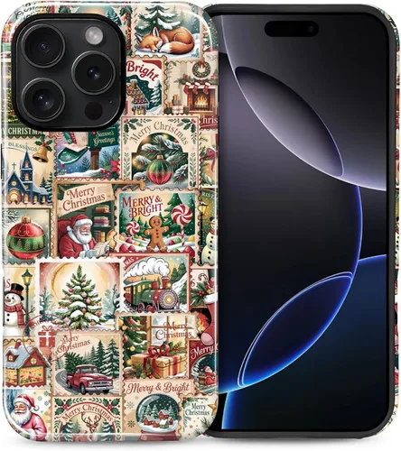 Vista 70 de Funda para iPhone 13 iPhone 14, a prueba de golpes, funda protectora híbrida de 2 capas, doble protección contra caídas, antiarañazos, diseño Rojo