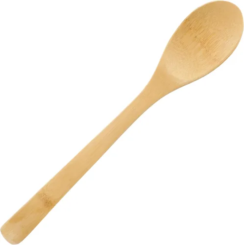 Vista 21 de BambooMN Juego de utensilios de bambú orgánico, espátula, cuchara, pinzas - 8 piezas