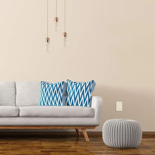 Vista 7 de Henne Bery Sunken Pearls - placa decorativa de pared, placa decorativa de pared, tapa de salida de la placa del interruptor, aleación de zinc sólida