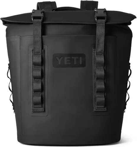 Vista 50 de YETI Hopper M Series Mochila enfriadoras de lados suaves con acceso MagShield Azul marino