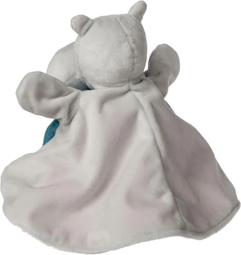 Vista 3 de Mary Meyer Marioneta de mano Lovey juguete suave, 9 pulgadas, joya hipopótamo