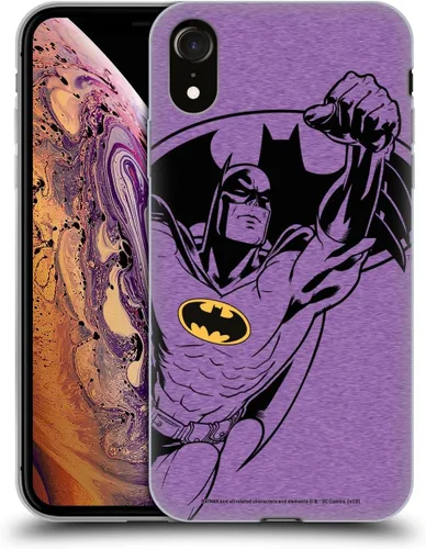Vista 292 de Head Case Designs Funda de gel con licencia oficial de Batman DC Comics Bat Signal Logos [protección de grado militar] compatible con Apple iPhone 7