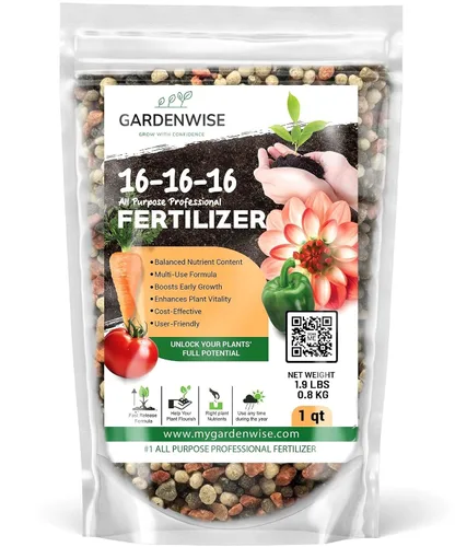 Vista 57 de 10-10-10 Fertilizante para plantas de liberación lenta - 10 10 10 Fertilizante granular multiusos de jardín para verduras, tomate, arborvitae