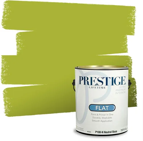 Vista 50 de PRESTIGE Pintura exterior e imprimación en uno, aventura, plano, 1 galón