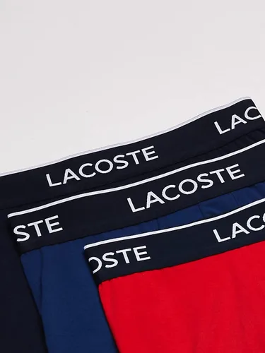 Vista 3 de Lacoste Paquete de 3 trajes de baño elásticos de algodón para hombre