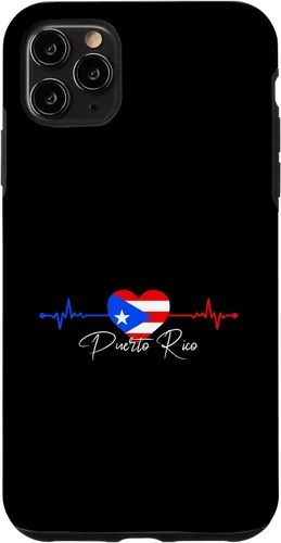 Vista 13 de Puerto Rico Boricua Heartbeat - Carcasa para iPhone 17