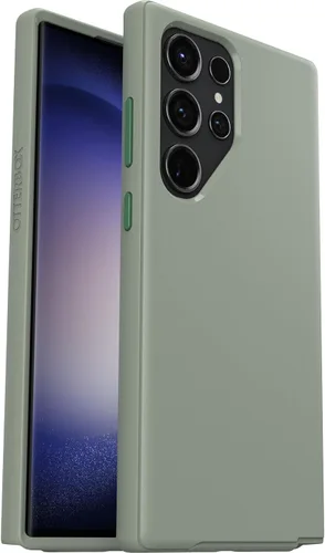 Vista 8 de OtterBox Galaxy S23 Ultra (solamente) - Funda de la serie Symmetry - Embalaje no minorista (negro)
