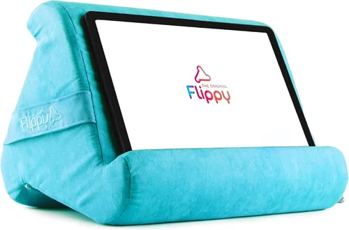 Vista 14 de Flippy Soporte de almohada original para tablet y soporte para iPad, regalo para amantes de los libros y lectores, soporte multiángulo