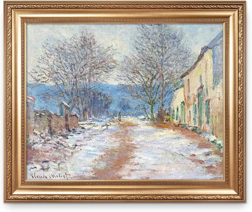 Vista 225 de A&T ARTWORK Antibes Seen from The Salis Gardens de Claude Monet Las Obras de Arte Clásico Mundial Reproducciones, Impresiones de Arte en Lienzo