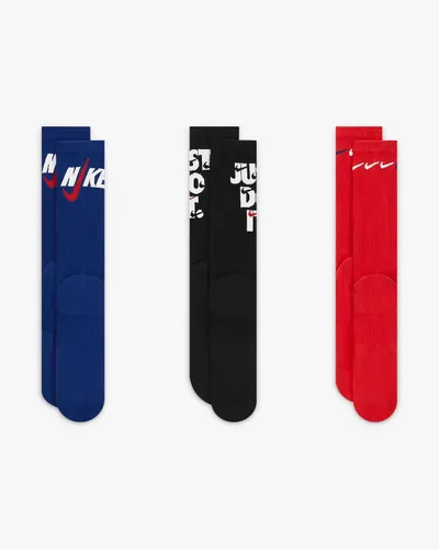Vista 2 de Nike Calcetines acolchados para hombre Everyday Plus 3 pares