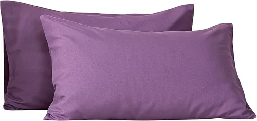 Vista 32 de Evolive Juego de 2 fundas de almohada de microfibra cepillada ultra suave con cierre de sobre (tamaño estándar de 20 x 30 pulgadas, color negro)