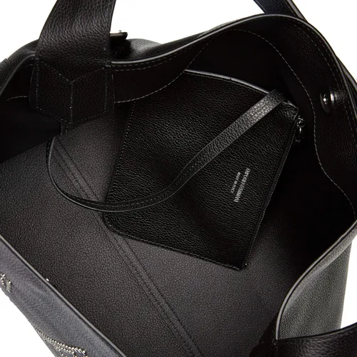 Vista 5 de Emporio Armani - Bolso de piel con logotipo de EA