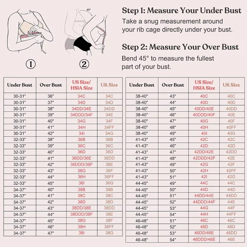 Vista 6 de HSIA Minimizer Bra for Women Full Coverage Lace Plus Size Compression Bra Unlined Bras with Underwire