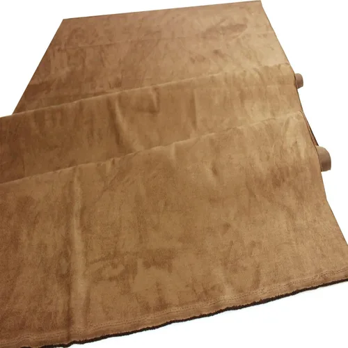 Vista 7 de Mybecca Funda para muebles de tela de gamuza negra de microgamuza y tela de uso general, tela de 58/60 pulgadas de ancho se vende por yarda