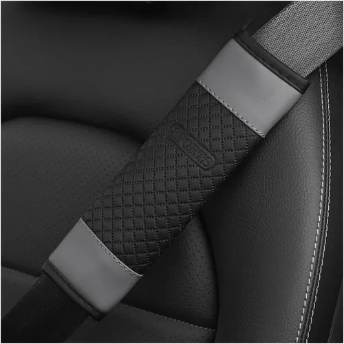 Vista 7 de Bittwee Cojín para Cinturón de Seguridad del Coche para Hombro, 2 Piezas, Funda Suave para Arnés Automotriz para Cojín de Cuello y Correa Protectora
