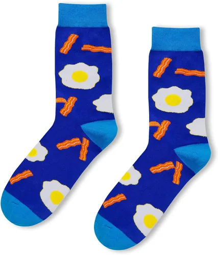 Vista 3 de Zmart Divertidos calcetines de piña FIV Taco Popcorn Bacon Socks para hombres y niños, novedosos regalos de tacos de piña FIV, calcetines de comida