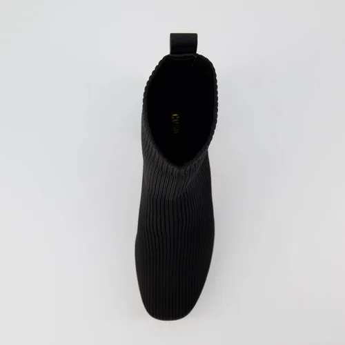 Vista 6 de CUSHIONAIRE Botas de tacón Bancroft Stretch para mujer + espuma viscoelástica, anchos disponibles