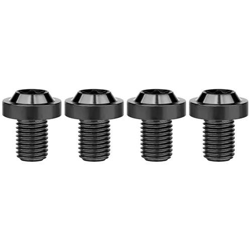 Vista 19 de Titanium M10 Torx Head Bolt (M10x10mm Pitch 1.25mm, Black) 10 15 20 25 30 35 40 45 50 55 60mm Pitch 1.25/1.5mm Screw Pack of 4
