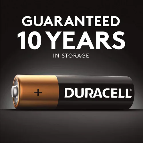 Vista 2 de Duracell CopperTop - Pilas alcalinas AA de larga duración, batería doble A multiusos para el hogar y la oficina, 72