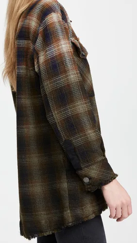Vista 4 de FP Movement Women's Anneli Plaid Shirt Jacket