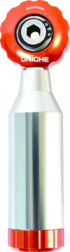 Vista 9 de Miniherramienta de trinquete continuo de bicicleta con función reversible. Kit de reparación multiherramienta para bicicletas de carretera