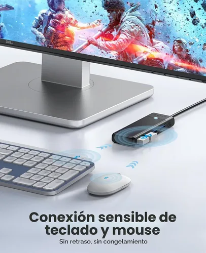 Vista 7 de ORICO Hub USB 3.0, concentrador USB de 4 puertos con cable de 6 pies de largo, divisor USB ultra delgado para laptop MacBook Pro, iMac, Surface Pro