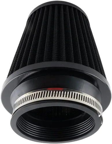 Vista 6 de Limpiador de filtro de aire de 2.992 in para tubo de admisión con filtro de repuesto de 2.99 pulgadas de diámetro (2.992 in negro B)