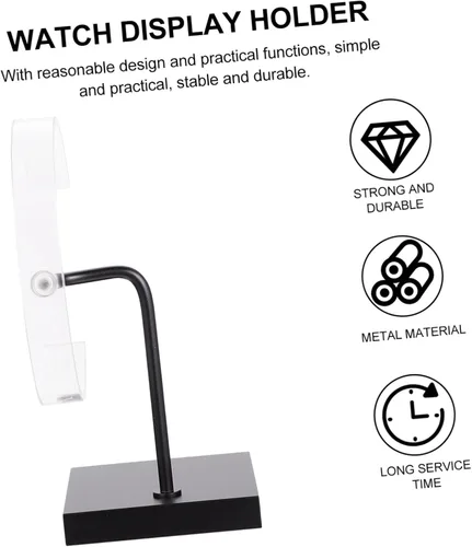 Vista 2 de USHOBE 3 Pcs Watch Stand Girl Watches Reloj Para Hombre Inteligente Watch Organizer Stand Gifts Ornament Display Stand Wrist Watch Display Watch
