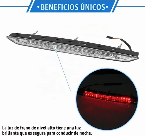 Vista 3 de Tercera luz de freno compatible con BMW Z4 E85 transparente