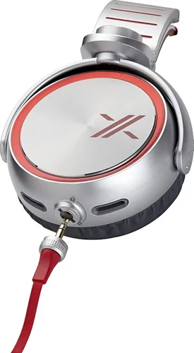 Vista 4 de Sony MDRX10/RED X - Auriculares sobre la oreja rojo/plateado (renovado)