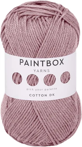 Vista 54 de Paintbox Yarns - Hilo 100% algodón DK, 1.76 onzas, 137 yardas, 410.1 ft #401 Papel blanco