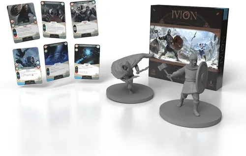 Vista 2 de IVION: The Ram and The Raven APE Games Juego de mesa 2 jugadores 20-60 minutos A partir de 14 años Fantasía Duelo de héroes