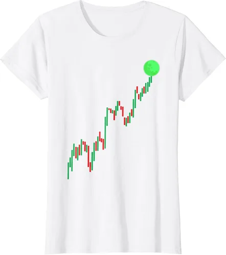 Vista 49 de Cute Stock Trading Design for Men Women Stock Market Trader T-Shirt Asphalt Grey