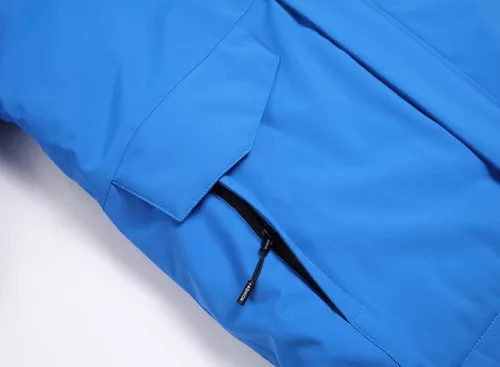 Vista 6 de Keevoom Abrigos de invierno para hombre, abrigo de nieve cálido, resistente al viento, impermeable, con capucha, snowboard, esquí, chaquetas