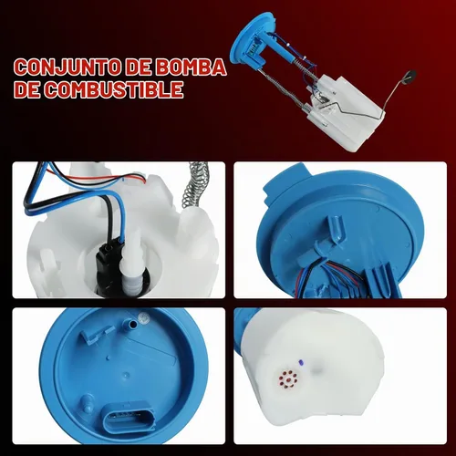 Vista 7 de Conjunto de módulo de bomba de combustible eléctrica compatible con Volkswagen, Audi