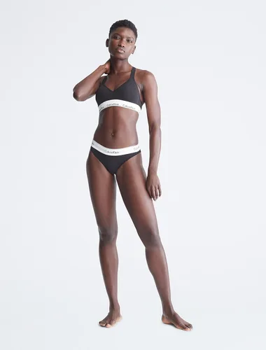 Vista 4 de Calvin Klein Women's Modern Cotton Lightly Lined Wireless Bralette